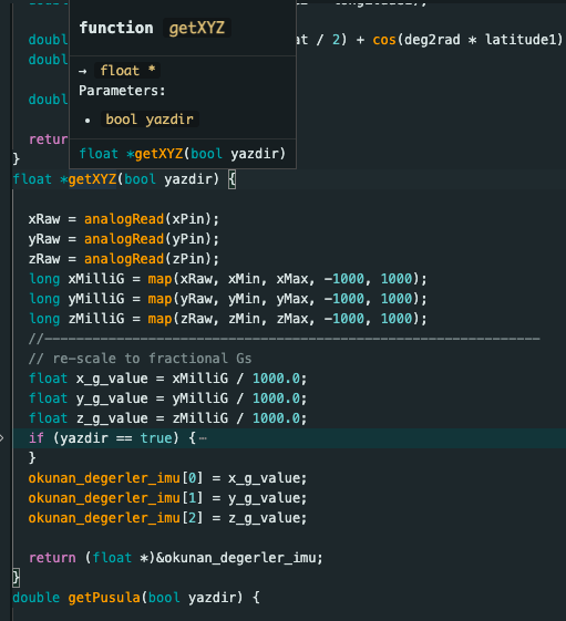 C++ Arduino Fonksiyondan Dizi Dndrme